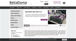 Desktop Screenshot of belladoma.cz